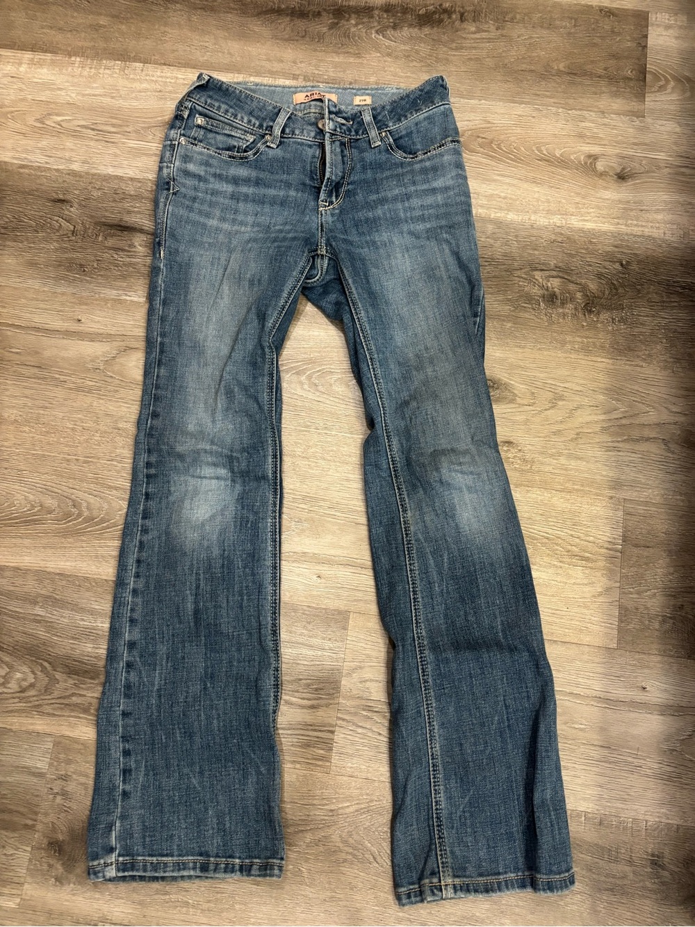 Ariat Women's Blue Flare Denim Jeans